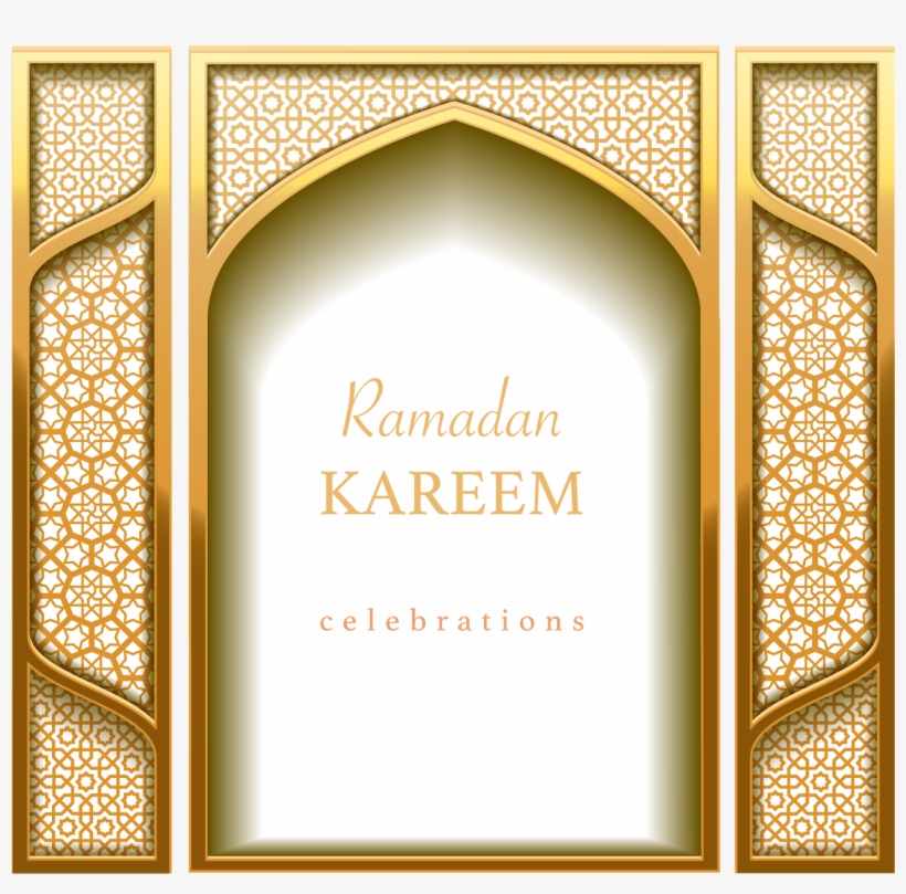 Happy Ramadan - Vector Frame Islam Png, transparent png #4111274