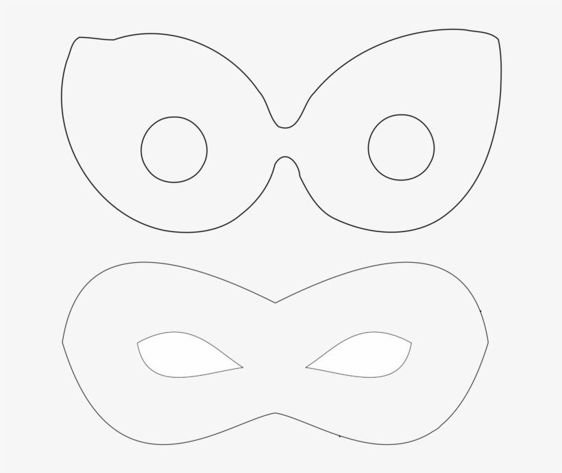 Superhero Mask Drawing Black And White Superhero Mask