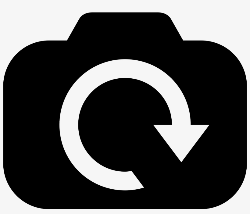 Rotate Camera Icon - Camera Rotation Icon, transparent png #4112434