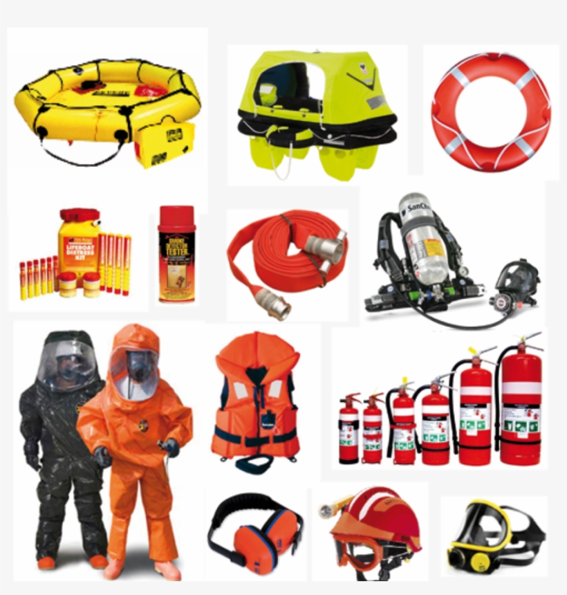 Download Fire And Safety Equipments Clipart Safety, transparent png #4112466