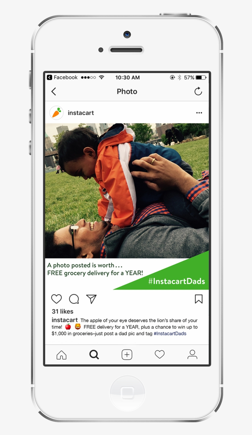 Instacartdads Parkmockup, transparent png #4112868