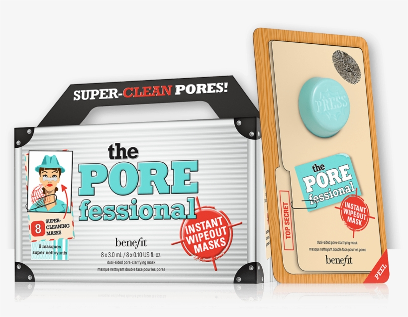 Instant Wipeout Masks - Benefit Cosmetics The Porefessional Instant Wipeout, transparent png #4112942