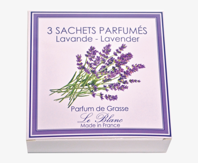 3 Scented Sachet Box Cotton Flower - Le Blanc - Lavender-scented Sachet - Multi Coloured, transparent png #4113017
