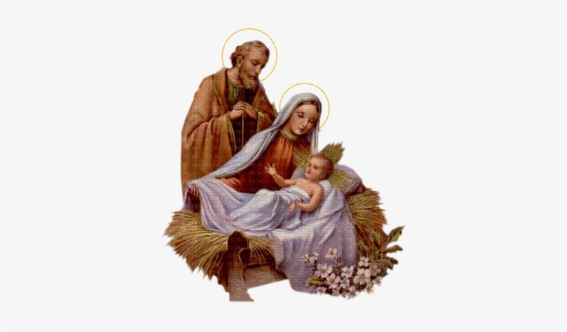 Jesusu0027 Birth Crib - Christmas Holy Family Png, transparent png #4113047