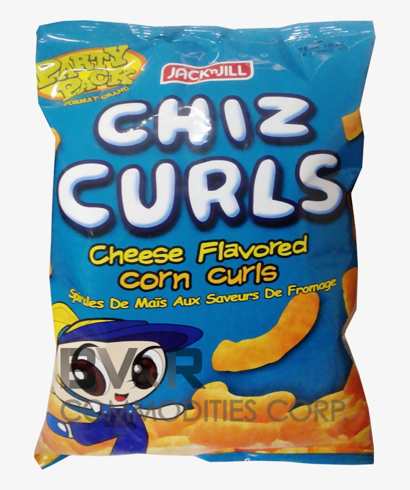 Jack 'n Jill Chiz Curls Cheese Flavored Corn Curls - Chiz Curls [cheese Flavoured Corn Curls] By Jack 'n, transparent png #4113346