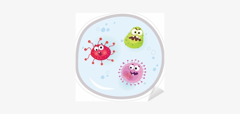 Germs Under The Microscope - Germs Under Microscope, transparent png #4114166