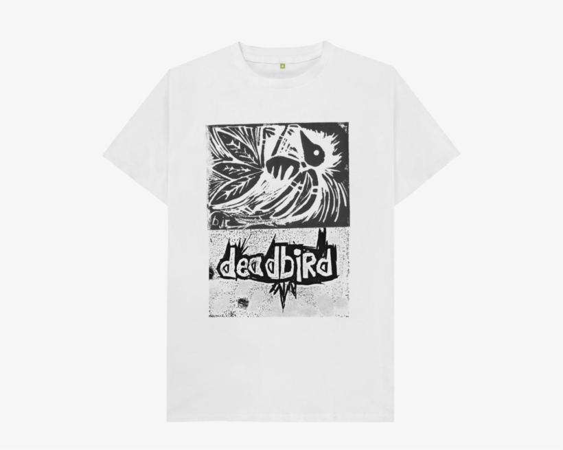 White The Real Dead Lo-tech Deadbird - Dark Skull T Shirt, transparent png #4114342