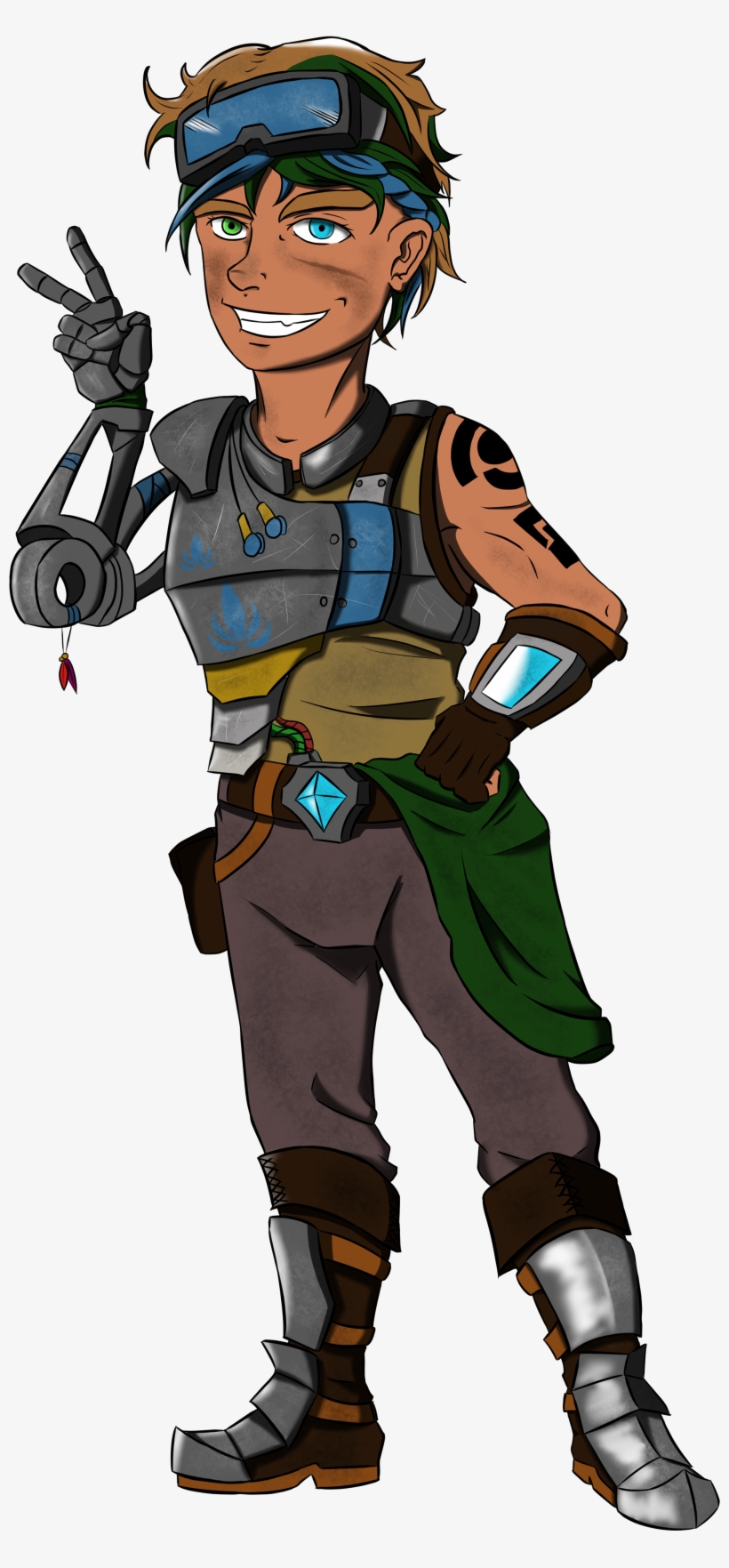 Silva The Halfling Techie - Twili, transparent png #4114744
