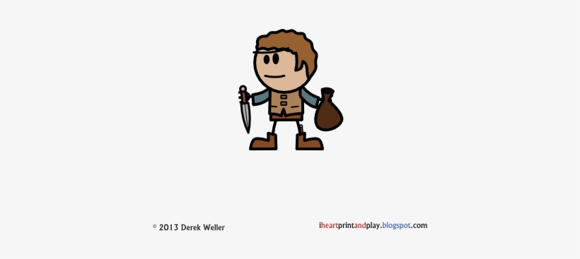 Halfling Rogue Winstanley Portico - Cartoon, transparent png #4115233
