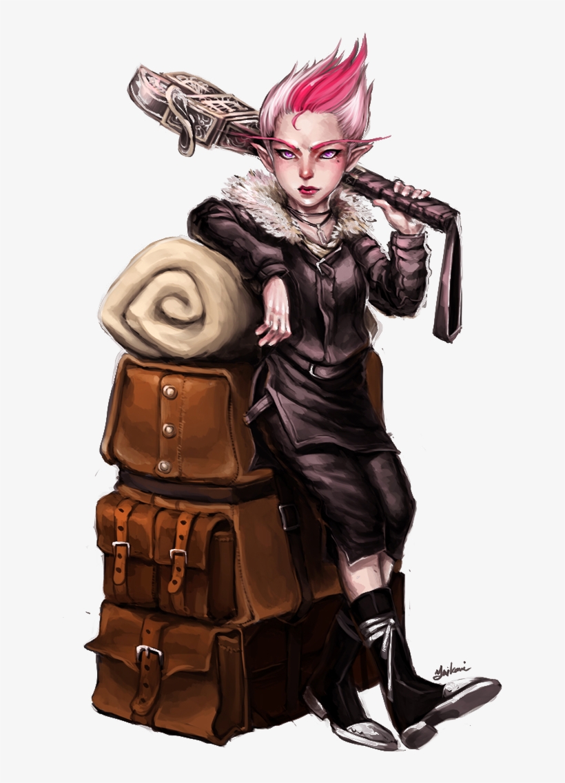 Wise, Scholarly, And Magical - Pathfinder Female Gnome, transparent png #4115414