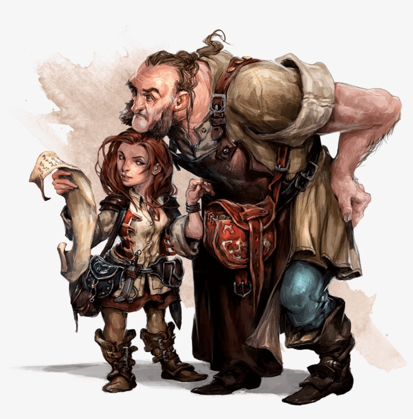 I Always Liked This Version Of The Halfling - D&d Halfling Female Fighter, transparent png #4115442