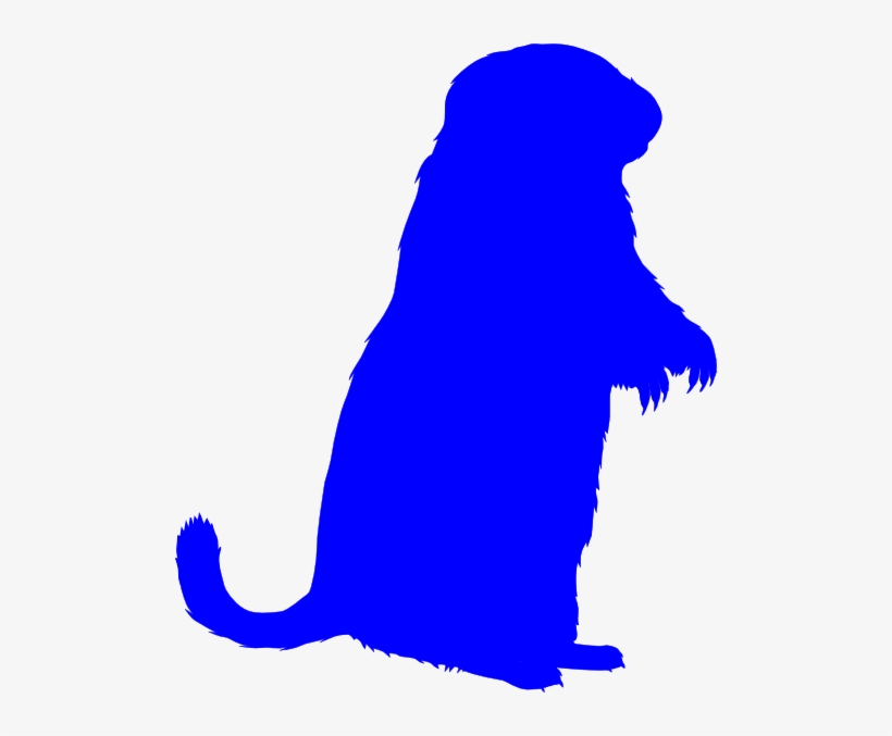 Blue Groundhog Clip Art - Blue Groundhog, transparent png #4115472