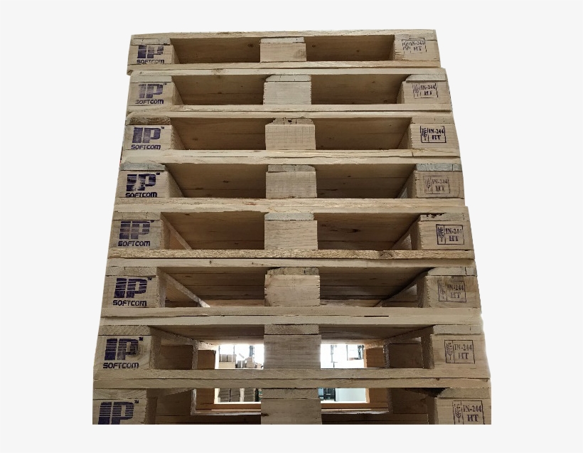 Returnable Wooden Pallets - Ip Softcom India Pvt Ltd, transparent png #4115540