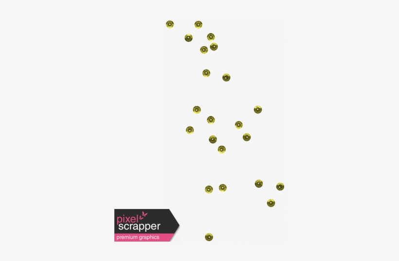 Sequin Scatter - Digital Scrapbooking, transparent png #4115583