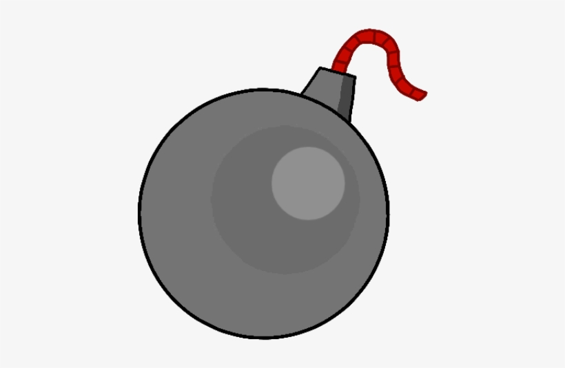 Bomb Clipart Black Object - Clip Art, transparent png #4115929
