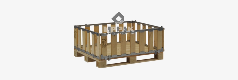 Pallet Collars - Wooden Cage Pallets, transparent png #4116117