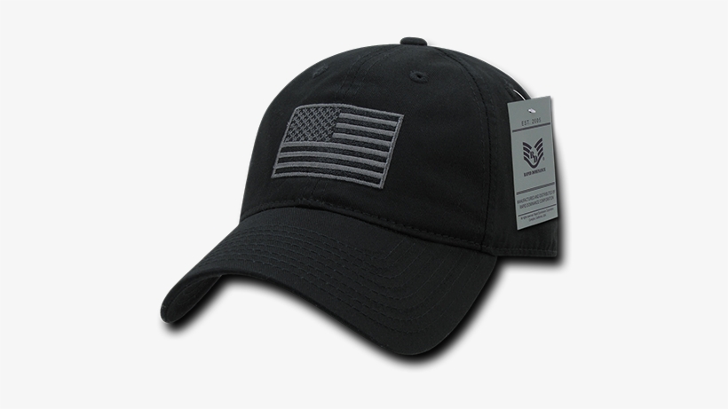 Tactical Operator Cap Black Us Flag Subdued - Rapid Dominance Hats, transparent png #4116296
