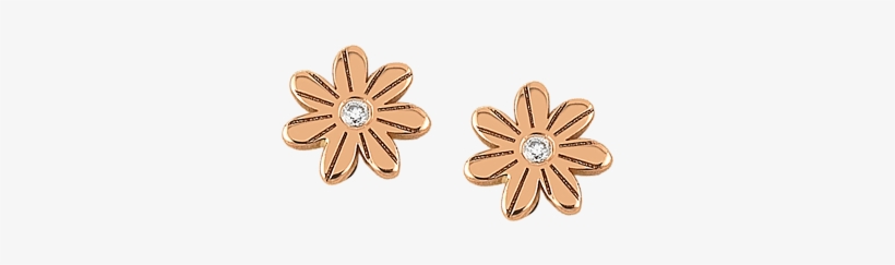 Diamond Daisy Stud Earrings - Tiffany Paloma Picasso Flower Earring, transparent png #4116448
