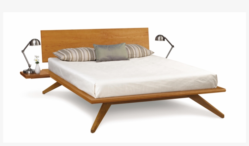 Astrid Bed With 1 Headboard Panel - Copeland Furniture Astrid Nightstand Finish: Natural, transparent png #4117012