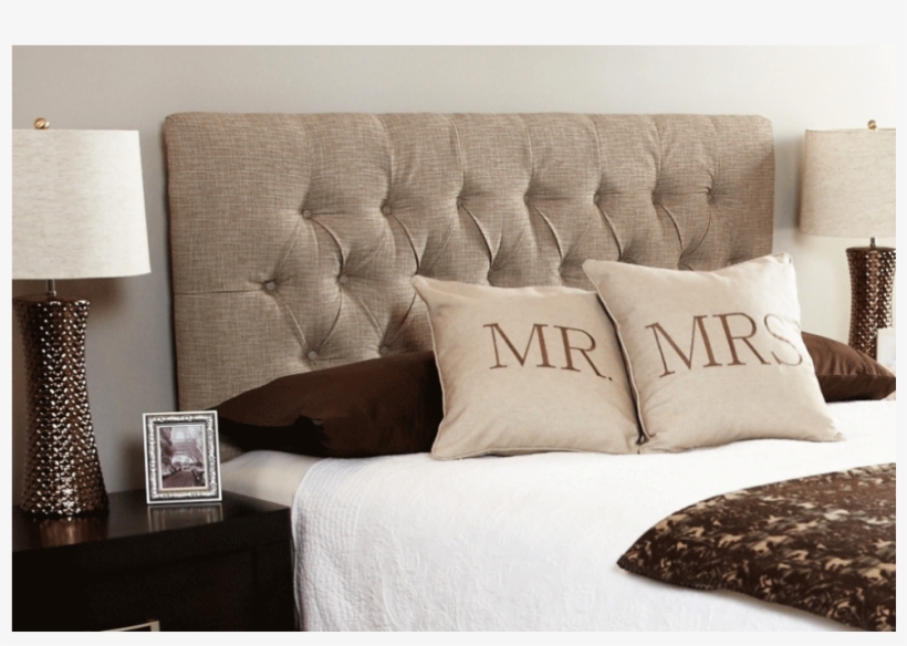 Adjustable Headboard With Buttons R-142, transparent png #4117470