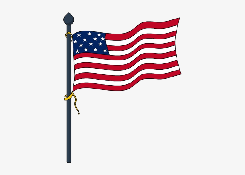 Memorial Day Flags Clipart - 15632, transparent png #4118215