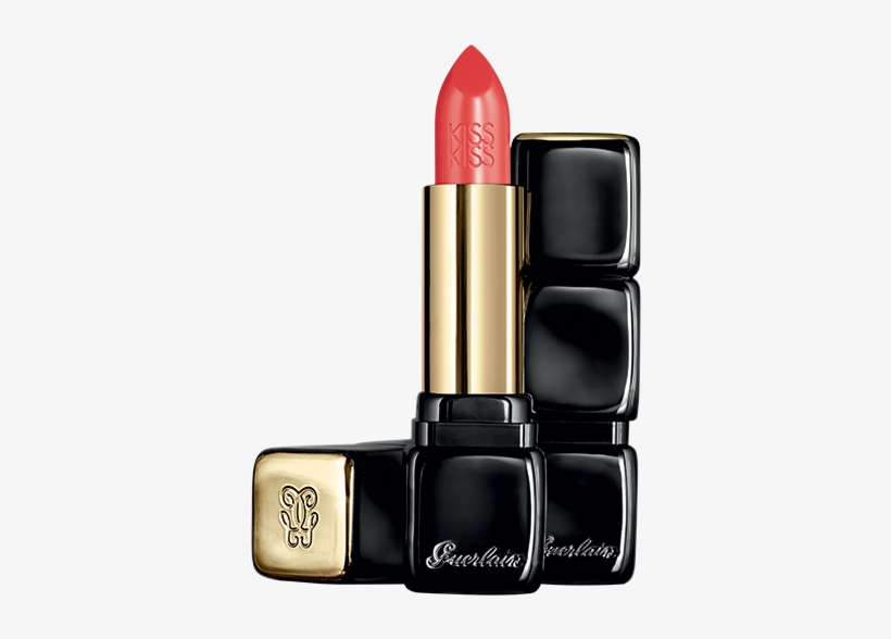 344 Sexy Coral - Guerlain Kiss Kiss Orange Peps, transparent png #4118320