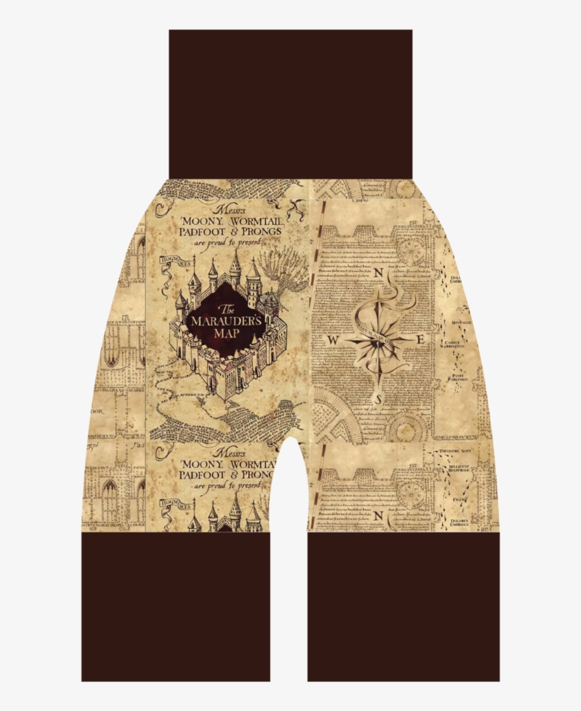 Harems - Adil-stylish Retro Vintage Harry Potter The Marauder's, transparent png #4118639