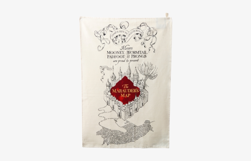 Harry Potter Marauders Map, transparent png #4118848