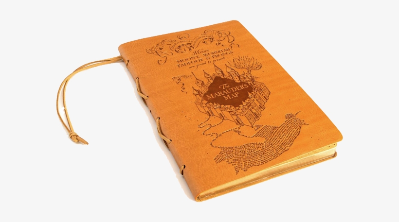 Marauders Map Journal - Harry Potter Journal (marauders Map), transparent png #4119024