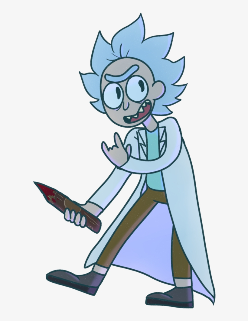 Tiny Rick Png - Tiny Rick Fan Art, transparent png #4119094