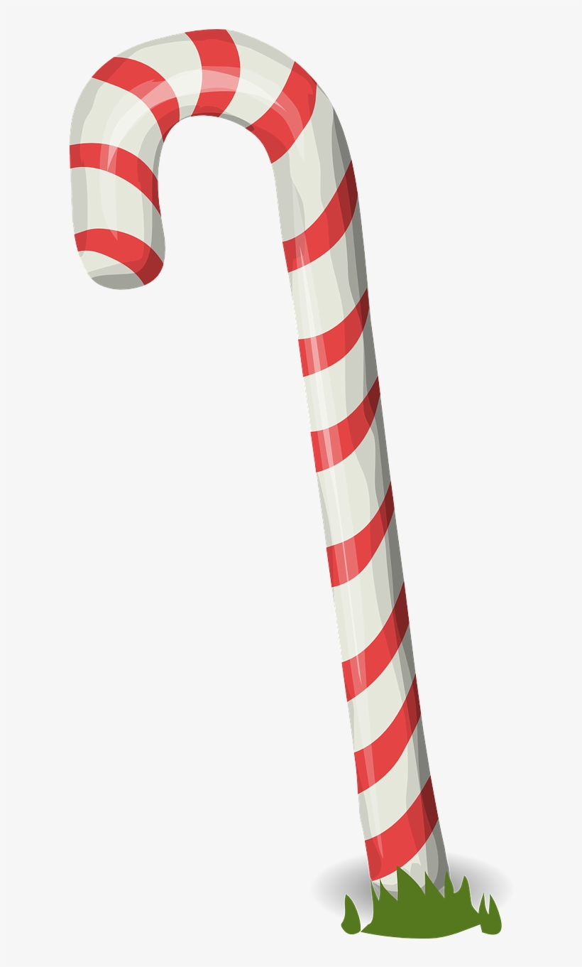 Candy Cane Clipart Kawaii - Candyland Candy Cane, transparent png #4119182