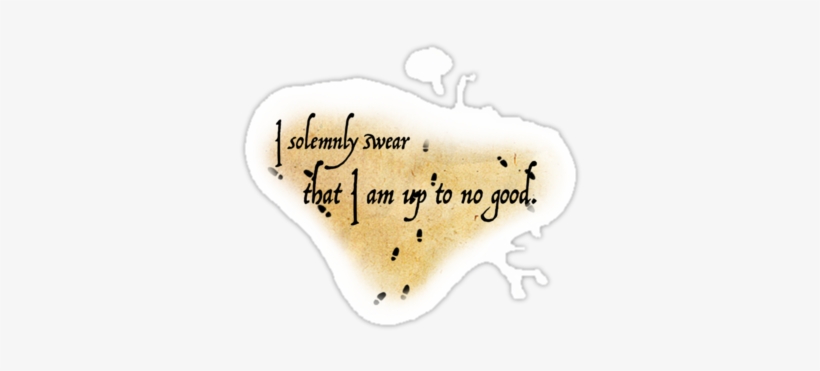 Harry Potter Marauders Map Wreck This Journal Wtj - Illustration, transparent png #4119248