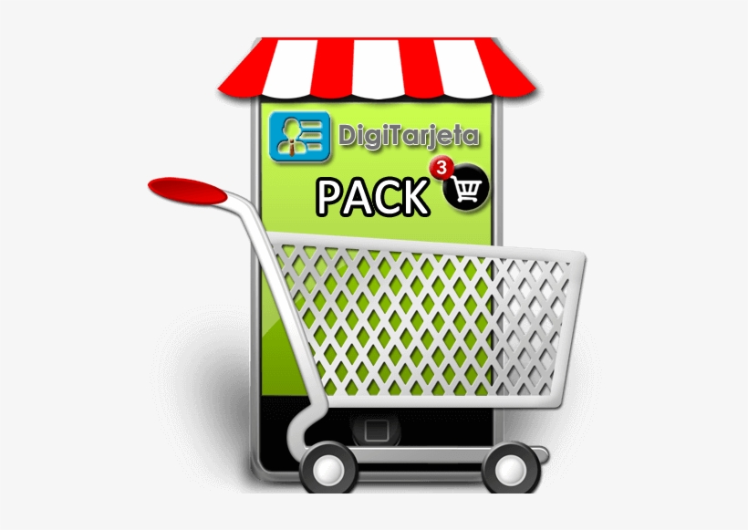 Pack Carrito De Compras - Linked Hybrid, transparent png #4119524