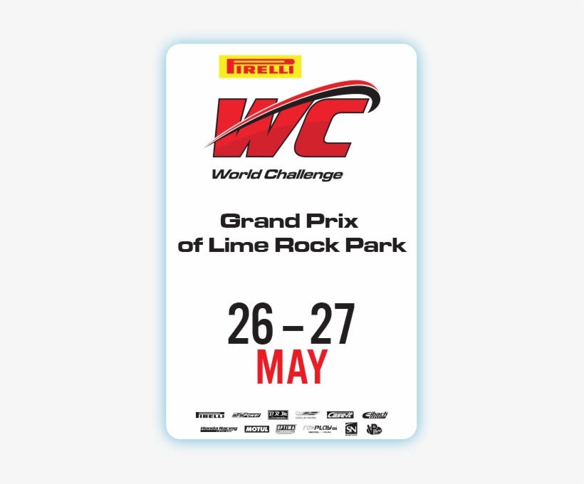 Pirelli World Challenge Returns To Race At The Famed - Pirelli World Challenge, transparent png #4119527