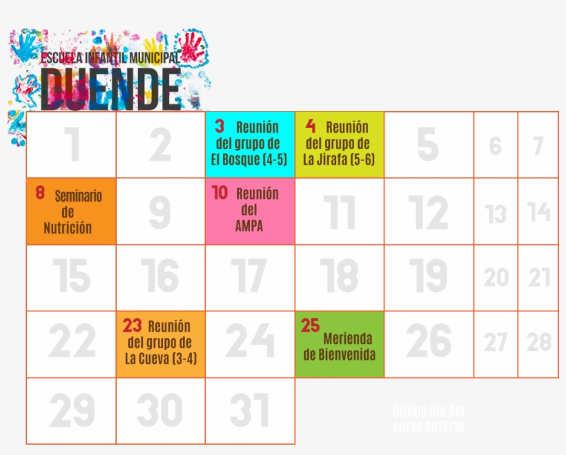 Calendario 2018 Octubre Duende - 2018, transparent png #4119840