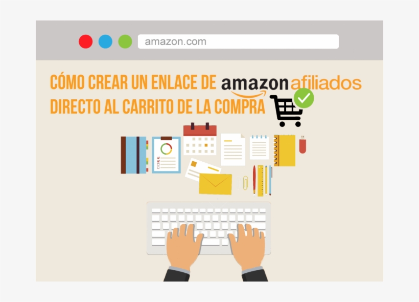 Cómo Crear Un Enlace De Amazon Afiliados Directo Al - Shopping Cart, transparent png #4119866