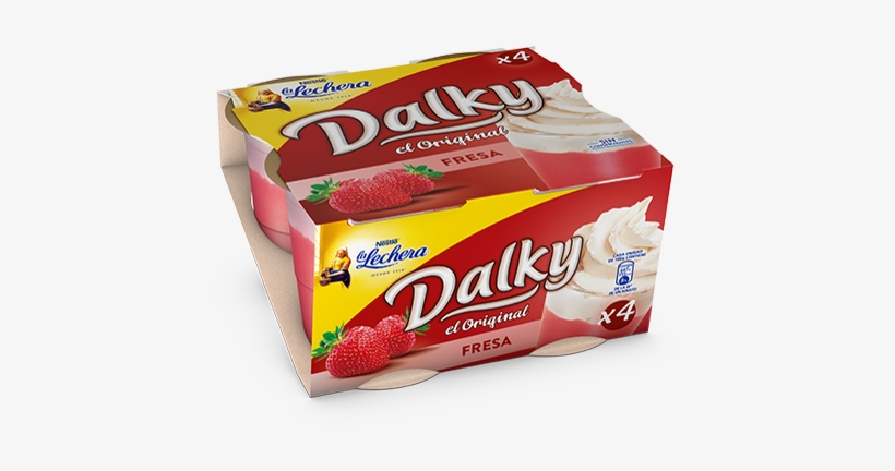 Dalky Fresa - Dalky De Chocolate Y Nata, transparent png #4119999