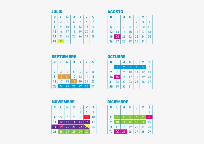 Del 30 De Julio Al 14 De Diciembre De - Calendario Academico Utdt, transparent png #4120098