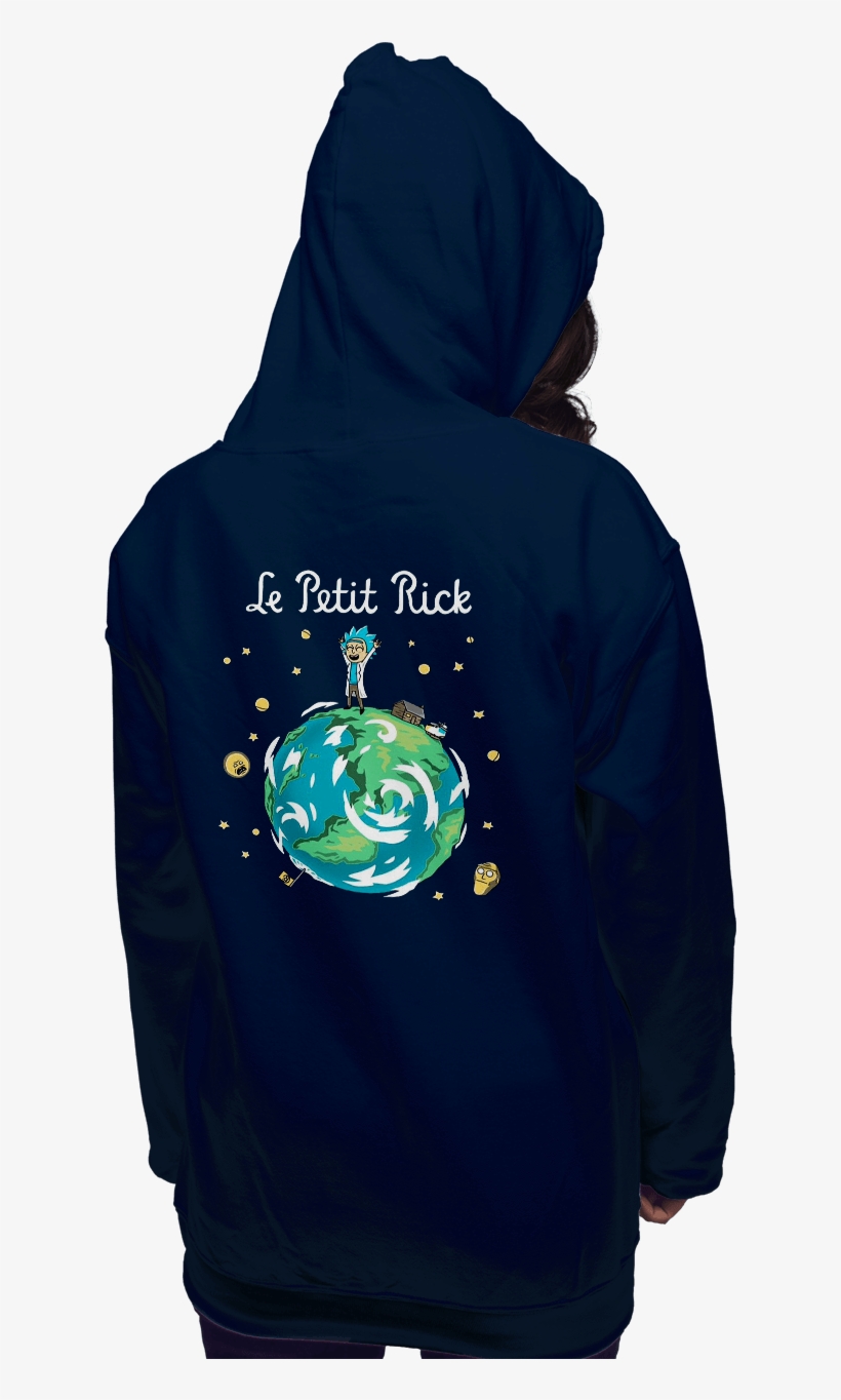 Best Gift - Le Petit Rick Hoodie/t-shirt/mug Black/navy/pink/white, transparent png #4120356