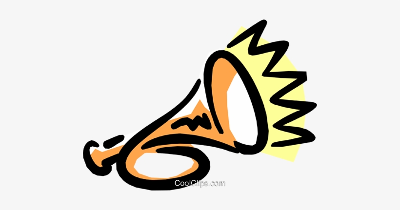 Corneta Libres De Derechos Ilustraciones De Vectores - Illustration, transparent png #4120397