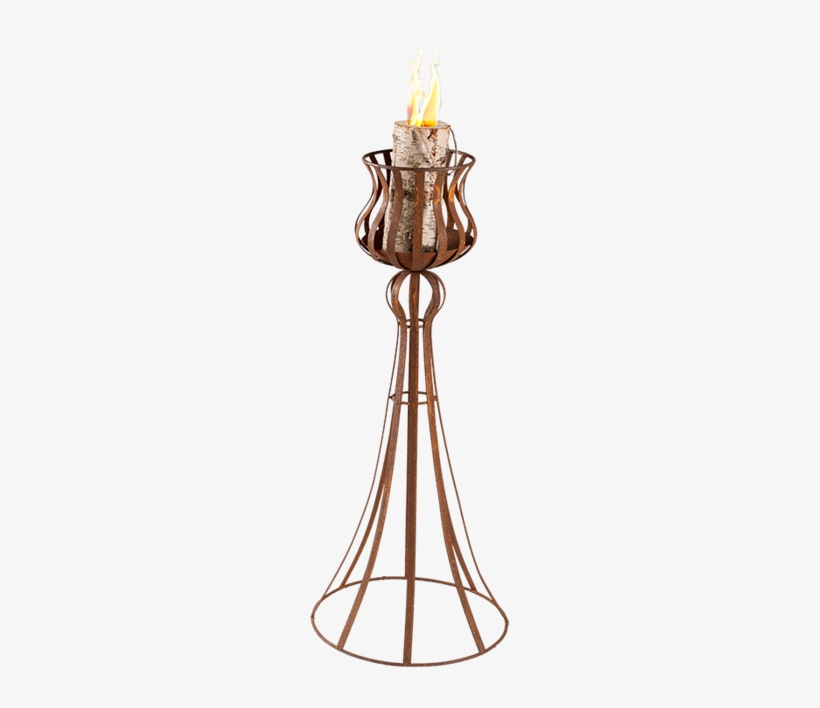 Wrought Iron Candle Holder H 90 Cm - Illustration, transparent png #4121156