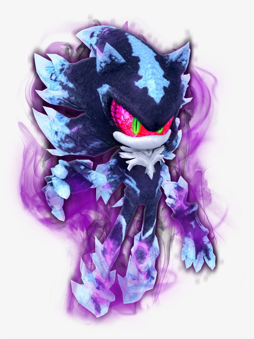 Brand New Mephiles The Dark Render For - Solaris Sonic X, transparent png #4121599