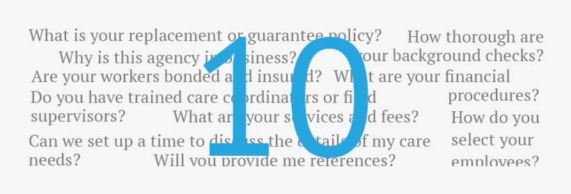 10 Questions To Ask About In Home Care - Home Care, transparent png #4121789