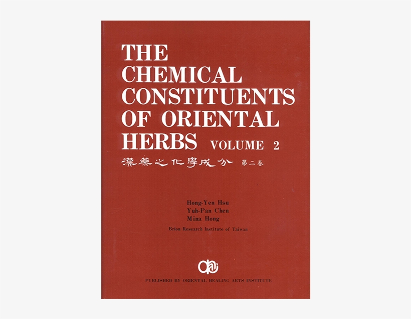 The Chemical Constituents Of Oriental Herbs, Volume - Book, transparent png #4122096