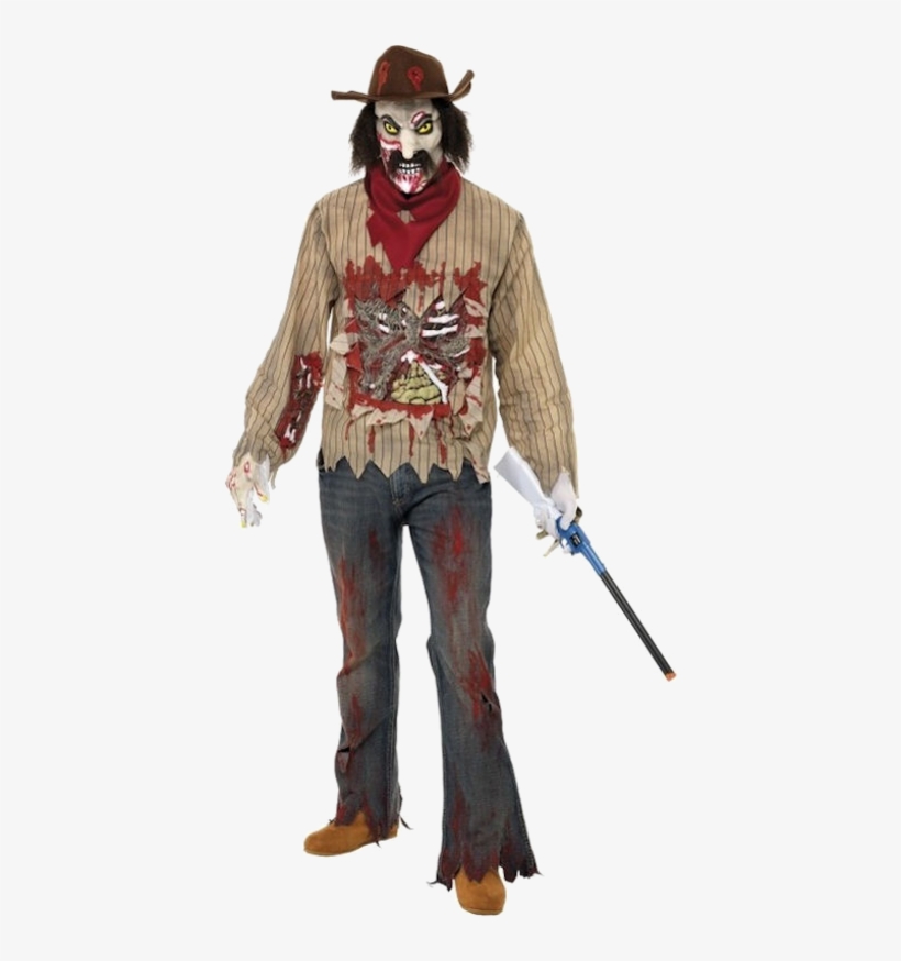 Picture - Disfraz De Vaquero Zombie, transparent png #4122224