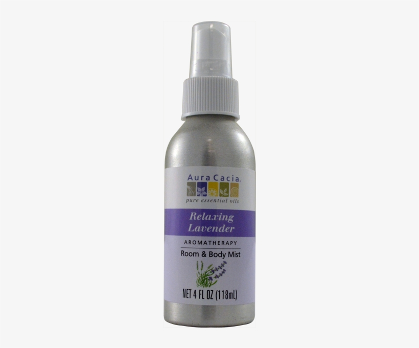 Aura Cacia Lavender Room & Body Mist-4 Fl Oz - Aura Cacia - Aromatherapy Mist For Room And Body Lavender, transparent png #4122489