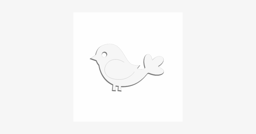 Pajarito En Blanco Y Negro, transparent png #4122758