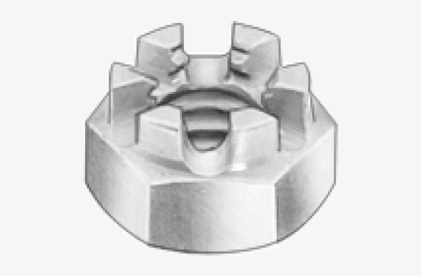 Turca Castillo Mm Rosca Fina Negra - Asmc Industrial Pf14066 1-14 Castle Nut Unf Steel Plain, transparent png #4122882