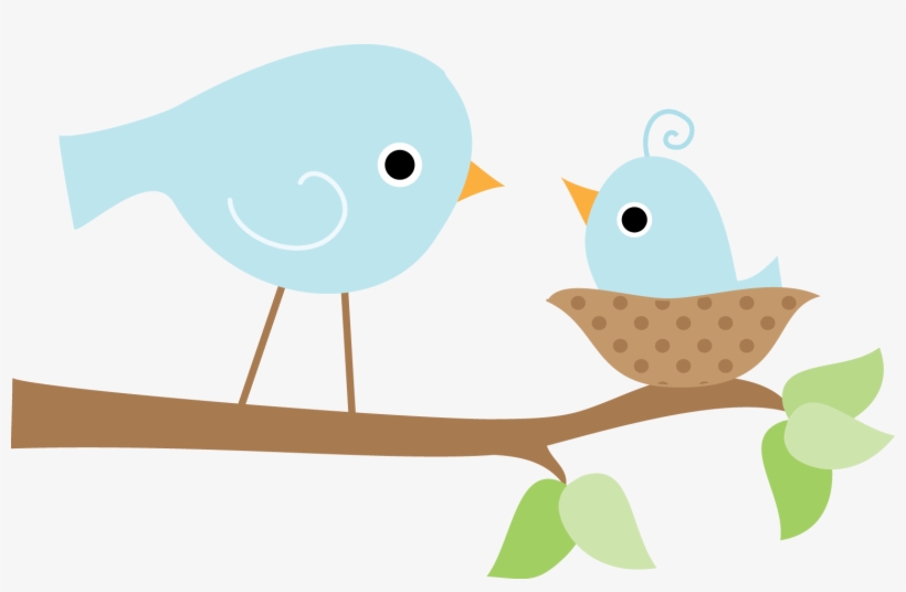 Patchwork Clipart Bird - Baby Bird In Nest Clipart, transparent png #4123052