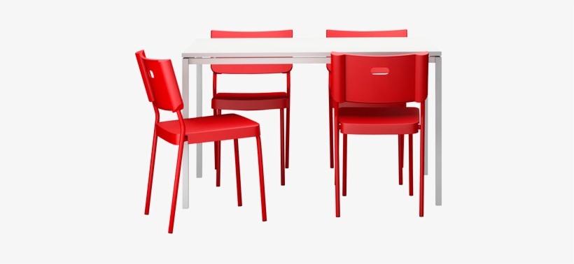 Mesa Con Sillas Png - Melltorp, transparent png #4123367